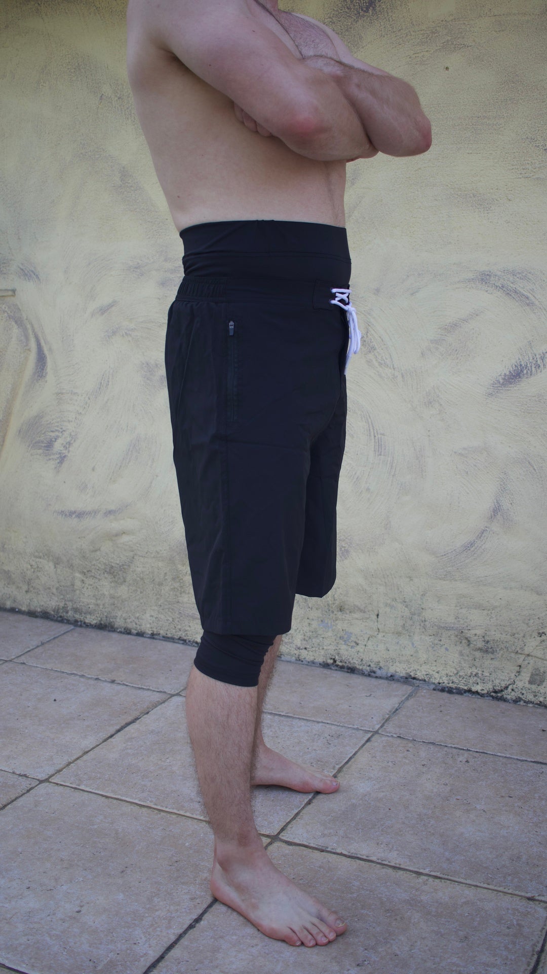 Islamic swimshort 2.0 (BLACK)